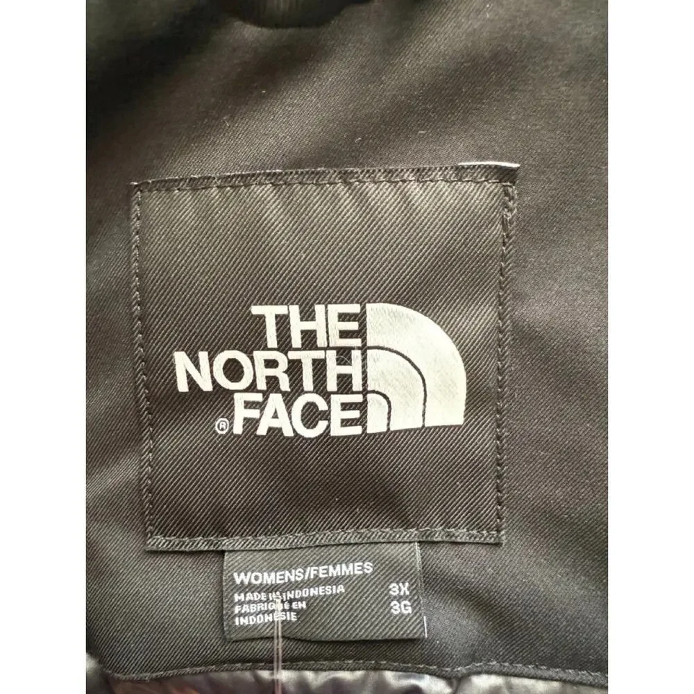 The North Face Women's Arctic Parka Coat 600 Down Fill Black 3X Fur Hood $350 - Picture 16 of 16